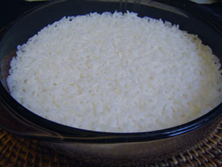 Microwaved Rice